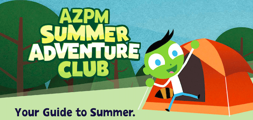 logo for AZPM Sumer Adventure Club