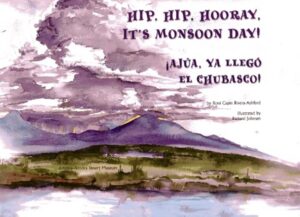 monsoons over the desert, hip hip hooray it's monsoon day, book cover